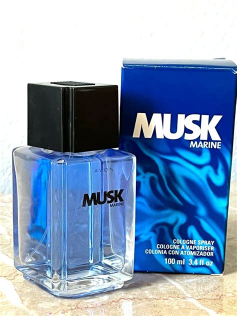 musk and marine cologne.